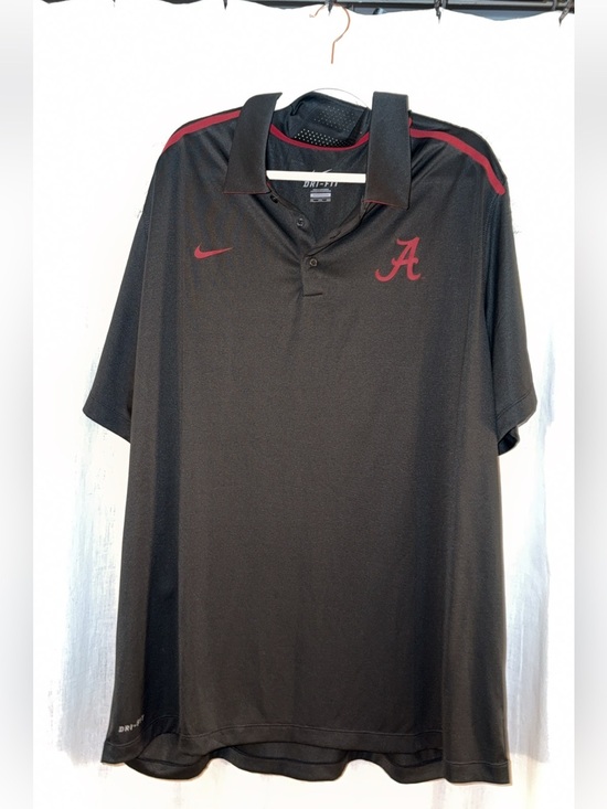 Nike Other - Nike Alabama Crimson Tide Black Polo Shirt